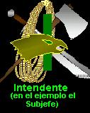 El Intendente se encarga del equipo de la Compaa. Administra el "almacn", lleva la relacin de los utiles y quien los usa y ve por su mantenimiento y la adquisicin de nuevo material
