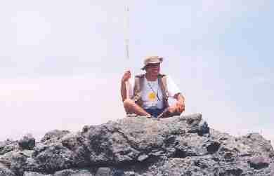 Julio Melgarejo en Punta Negra
